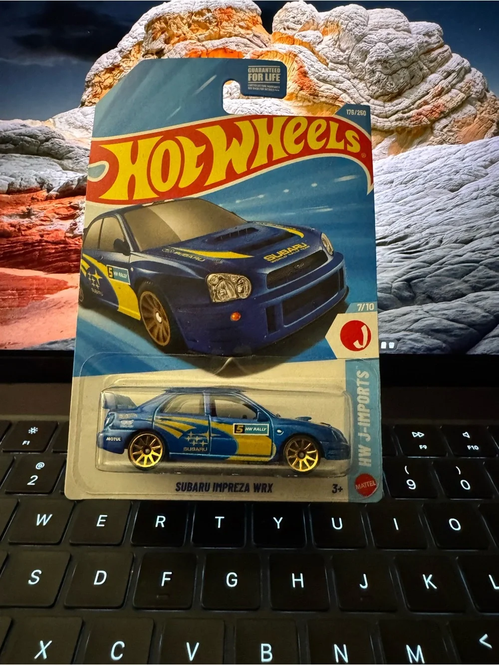 Hot Wheels Subaru Impreza WRX Die-Cast Toy Car - Blue